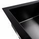 Кухонная мойка стеклянная CM 78*50 PVD VALESO Handmade черная 47099 фото 2