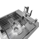 Комплект кухонної мийки Kraft KRF 5448 DECOR (3.0/1.0 мм) S4844 фото 5