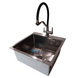 Комплект кухонной мойка Kraft KRF 5050 decor (3.0/1.0 мм) S3578 фото 6