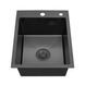Кухонная мойка Kroner KRP PVD Schwarze - 4050HM (3,0/1,0 мм) CV035374 фото 3
