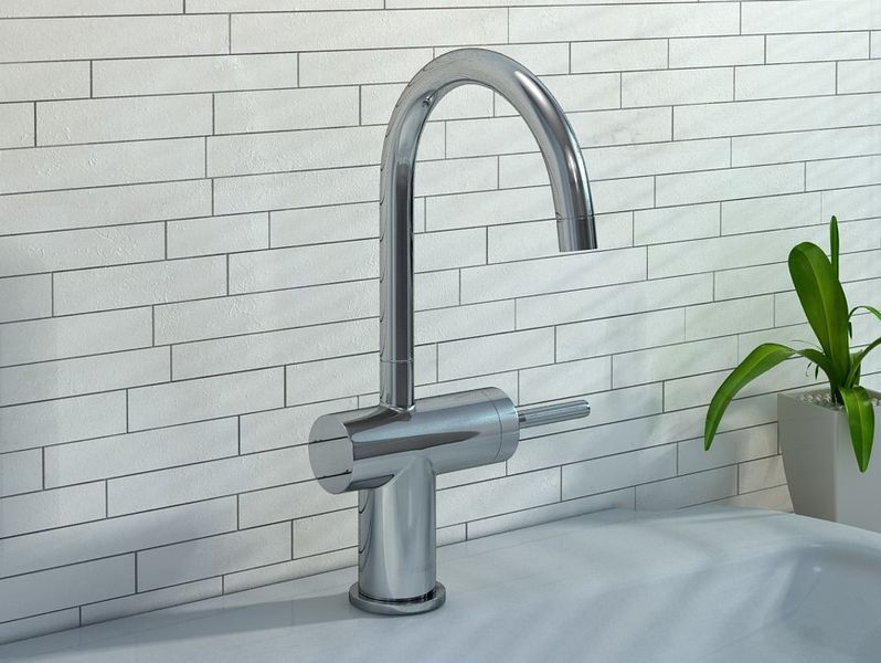 Змішувач для раковини (умивальника) KOHLMAN MAXIMA CHROME QB150M фото