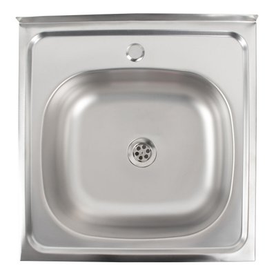 Кухонна мийка з нержавіючої сталі Platinum САТИН 5050 (0,5/160 мм) 11611 фото