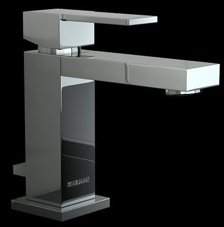 Смеситель для раковины (умывальника) KOHLMAN EXCELENT CHROME низкий * QB100H фото