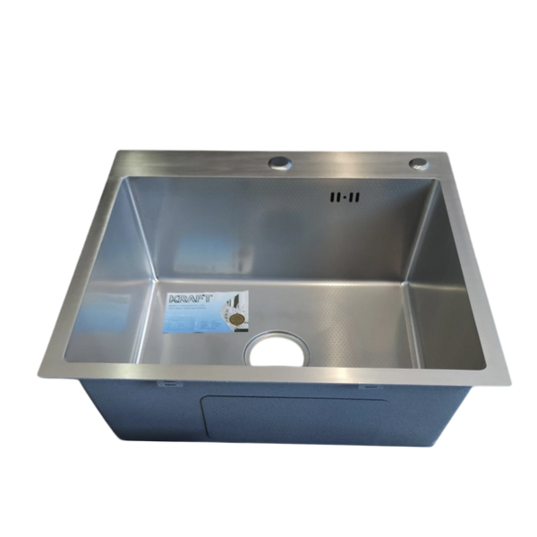 Комплект кухонної мийки Kraft KRF 5050 decor (3.0/1.0 мм) S4795 фото