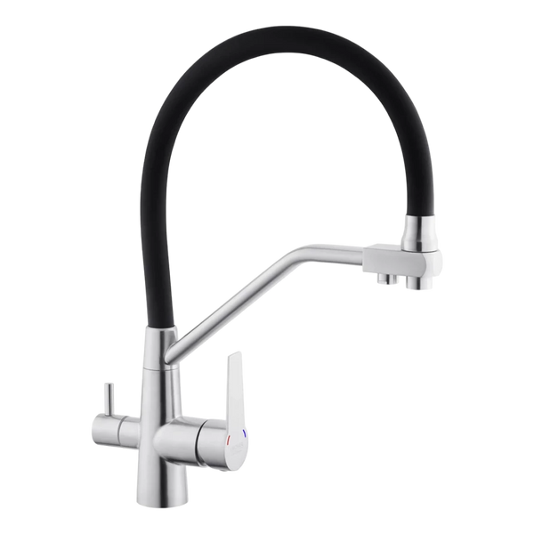 Комплект кухонної мийки Kraft KRF 5050 decor (3.0/1.0 мм) S4795 фото