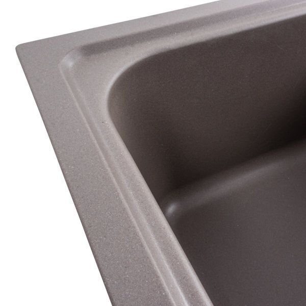 Гранитная мойка для кухни Platinum 7950 Equatoria матовая Дюна 41196 фото