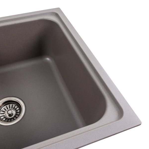 Гранитная мойка для кухни Platinum 7950 Equatoria матовая Дюна 41196 фото