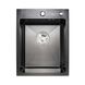 Мийка для кухні Platinum Handmade PVD чорна 400х500х220 (товщина 3,0/1,5 мм + корзина та дозатор в комплекті) 23565 фото 1