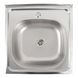 Кухонна мийка з нержавіючої сталі Platinum САТИН 5050 (0,5/160 мм) 11611 фото 1