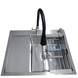 Комплект кухонної мийки Kraft Satin BRS 65х48 (3.0/1.0 мм) S4995 фото 3
