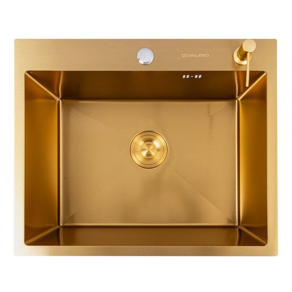 Мойка PVD Gold DECOR Valeso Handmade 60*50 47724 фото