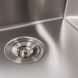 Кухонна мийка Platinum Handmade 500x500x220 (товщина 3,0/1,5 мм корзина та дозатор в комплекті) 23566 фото 8