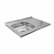 Кухонна мийка з нержавіючої сталі Platinum САТИН 8060 L (0,7/160 мм) 11612 фото 3
