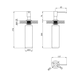 Комплект кухонної мийки Kroner KRP Schwarze - 78Х48RHM PVD (3.0/1.0 мм) S4947 фото 14
