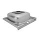 Кухонна мийка накладна Kroner KRP Polierte - 5050 (0.6 мм) CV022816 фото 5
