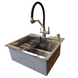 Комплект кухонної мийки Kraft KRF 5448 DECOR (3.0/1.0 мм) S4797 фото 11