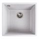 Гранітна мийка для кухні Platinum 4040 RUBA матовий топаз 41650 фото 1