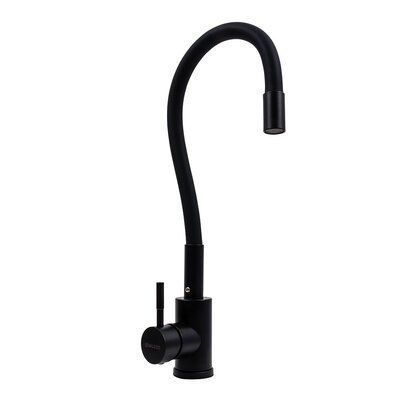 Комплект кухонной мойки Kraft -NANO BLACK 5050HM PVD S3633 фото