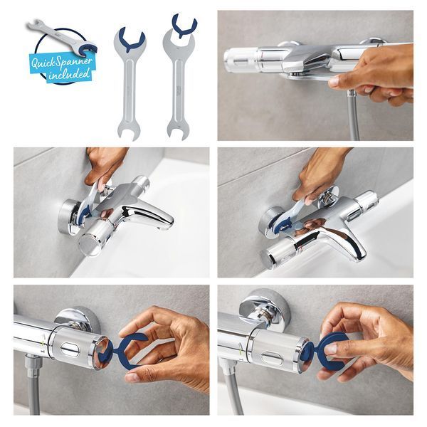 Змішувач термостатичний для душу Grohe QuickFix Precision Flow 34805001 CV033296 фото