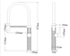 Комплект кухонної мийки Kraft HM 7546 NANO BLACK S4848 фото 11
