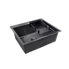 Комплект кухонной мойки KRP Schwarze - 6050HM PVD S4648 фото 3
