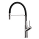 Смеситель для кухни с гибким изливом Pllen&oacute; Lazio BLK01 nichel spazzolato ST430001 фото 1