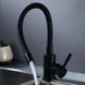 Комплект кухонной мойки Kraft -NANO BLACK 5050HM PVD S3633 фото 9
