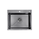 Комплект кухонной мойки KRP Schwarze - 6050HM PVD S4648 фото 2