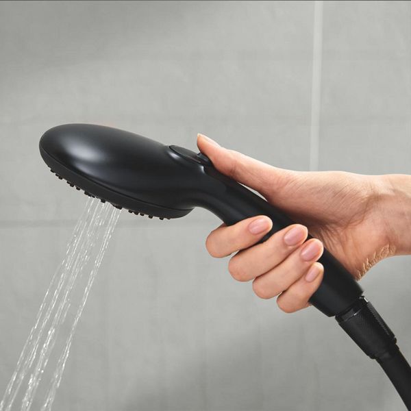 Набор смесителей 3 в 1 для ванной комнаты Grohe QuickFix Start Black UA303305RM CV034632 фото