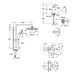 Набор смесителей 3 в 1 для ванной комнаты Grohe QuickFix Start Black UA303305RM CV034632 фото 2