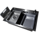 Комплект кухонної мийки Kraft HM 6846 NANO BLACK DECOR Графіт S5123 фото 1