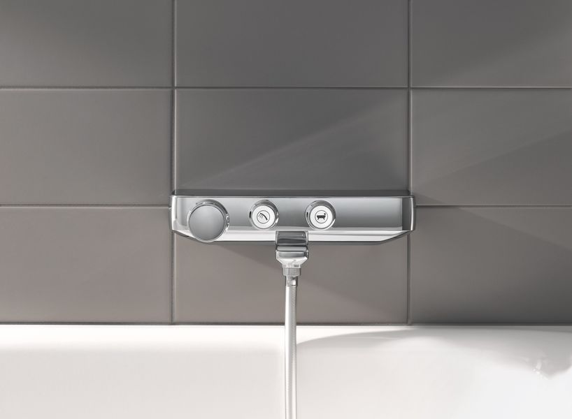 Grohtherm SmartControl Термостатический смеситель для ванны, настенный монтаж (34718000) 24892 фото