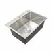 Кухонна мийка Platinum Handmade 580х430х220 (товщина 3,0/1,5 мм корзина та дозатор в комплекті) 23570 фото 2