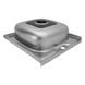 Кухонна мийка накладна Kroner KRP Satin - 5050 (0.6 мм) CV022819 фото 5