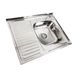 Кухонна мийка з нержавіючої сталі Platinum 8060 R ПОЛІРОВКА (0,7/160 мм) 11647 фото 2