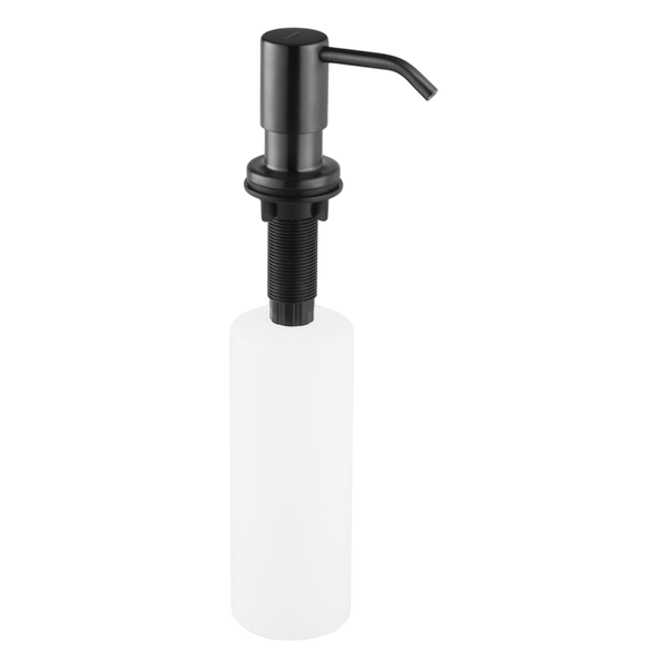 Комплект кухонної мийки Kroner KRP Schwarze - 50х50HM PVD (3.0/1.0 мм) S4716 фото