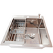 Комплект кухонної мийки Kraft KRF 5050 decor (3.0/1.0 мм) S4893 фото 9