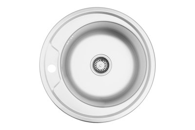Кухонна мийка Kroner KRP Dekor - 490 (0.8 мм) CV022765 фото