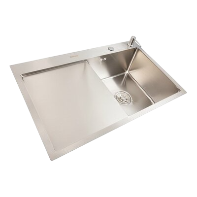 Комплект кухонной мойки со смесителем VALESO Handmade 78*50 R S4657 фото