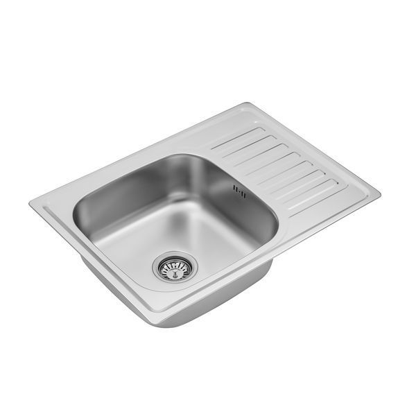 Кухонна мийка Kroner KRP Satin - 6950 (0.8 мм) CV022780 фото