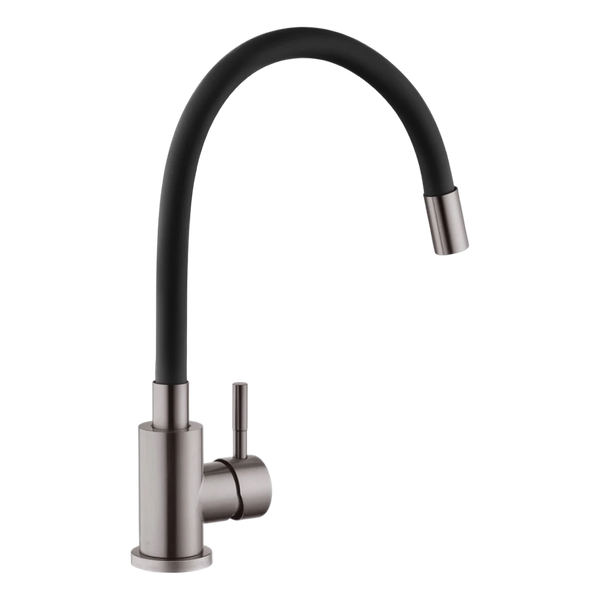 Комплект кухонной мойки Kraft -NANO BLACK 5050HM PVD (3.0/1.0 мм) S4957 фото
