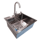 Комплект кухонної мийки Kraft KRF 5448 DECOR (3.0/1.0 мм) S4807 фото 4