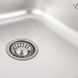 Кухонна мийка з нержавіючої сталі Platinum ДЕКОР 6060 L (0,7/160 мм) 11648 фото 5