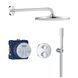 Душова система прихованого монтажу термостатична Grohe QuickFix Precision з Vitalio Rain Mono 310 34880000 CV034358 фото 1