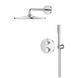Душова система прихованого монтажу термостатична Grohe QuickFix Precision з Vitalio Rain Mono 310 34880000 CV034358 фото 4