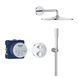 Душова система прихованого монтажу термостатична Grohe QuickFix Precision з Vitalio Rain Mono 310 34880000 CV034358 фото 3