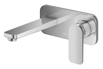 Смеситель для раковины (умывальника) KOHLMAN WEXPO CHROME + BOX скрытого монтажа * QW185W фото