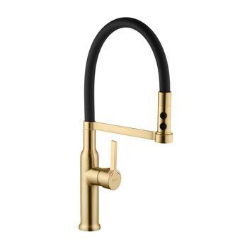 Смеситель для кухни Kroner KRP Ersel - GBG03112BLK CV035577 фото