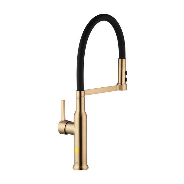 Смеситель для кухни Kroner KRP Ersel - GBG03112BLK CV035577 фото