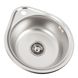 Кухонна мийка з нержавіючої сталі Platinum ДЕКОР 4539 (0,6/170 мм) 11465 фото 2